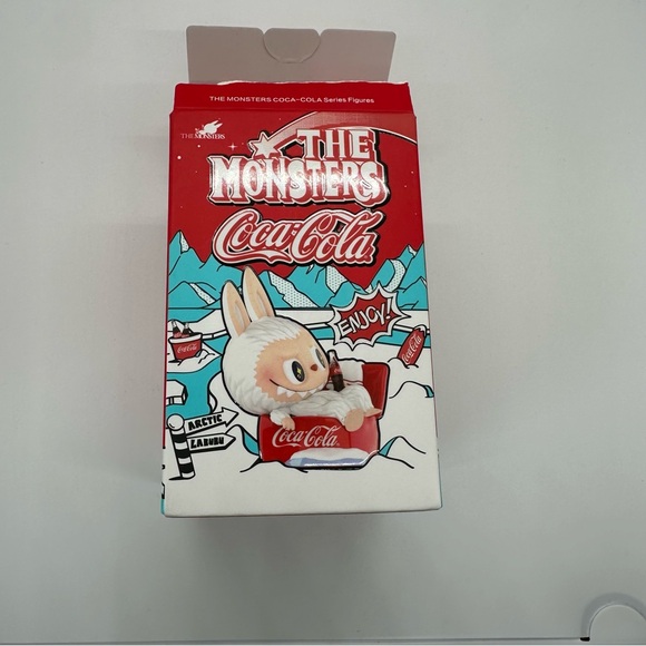 NWT Pop Mart | Labubu The Monsters Coca Cola Series Confirmed Little Snowman - Picture 4 of 5